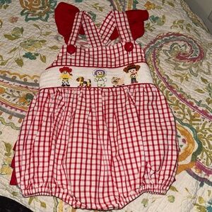 Disney Toy Story smocked bubble